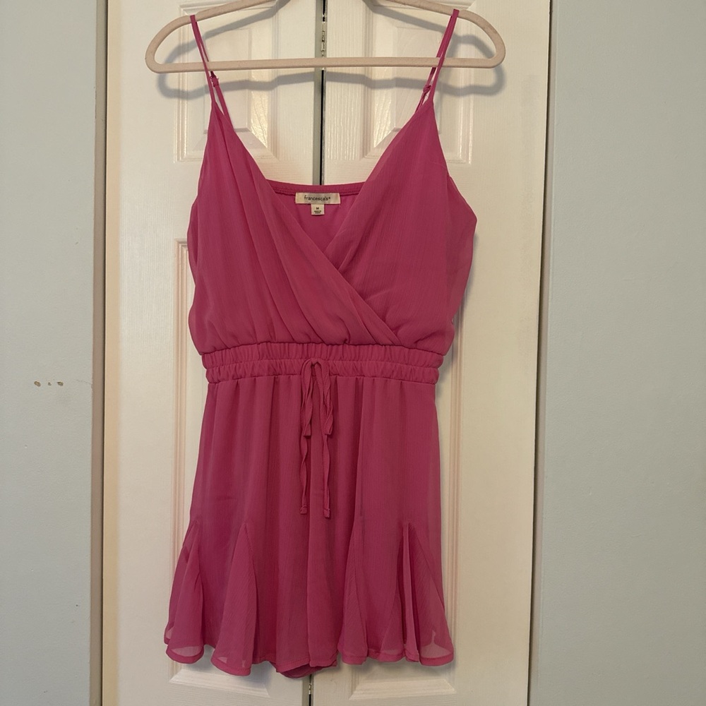 Francesca's Collections Vibrant Pink Dress